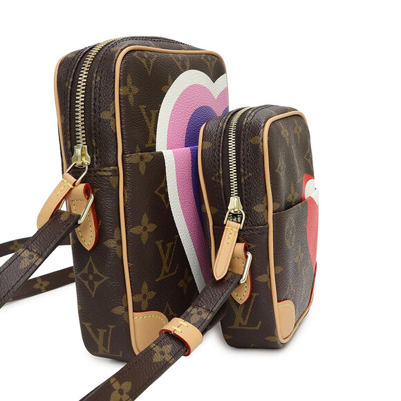 Louis Vuitton Panam Game On Shoulder Bag Monogram Brown